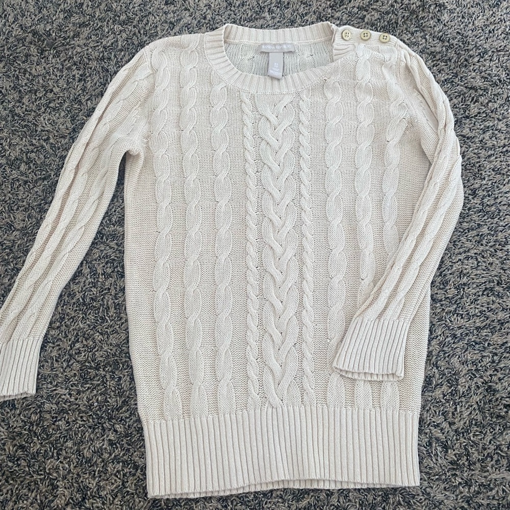 Vintage banana republic cable knit